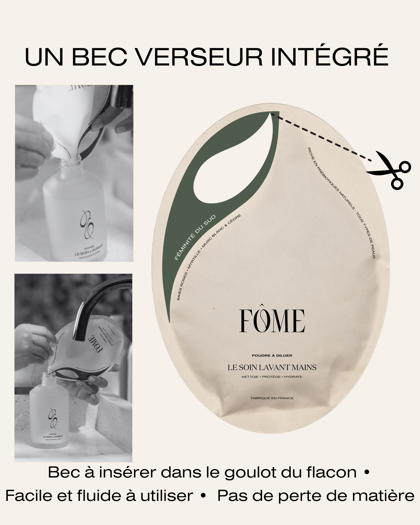 L'éco-recharge du Soin Lavant (Mains) – Féminité du sud
