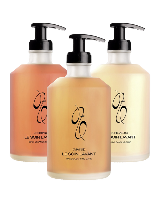 L’Essentiel FÔME : Le Soin Lavant (Mains), (Corps) & (Cheveux)